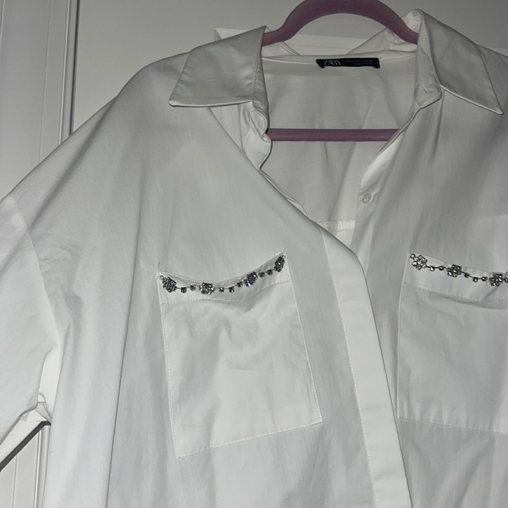 White Button Down - image 3